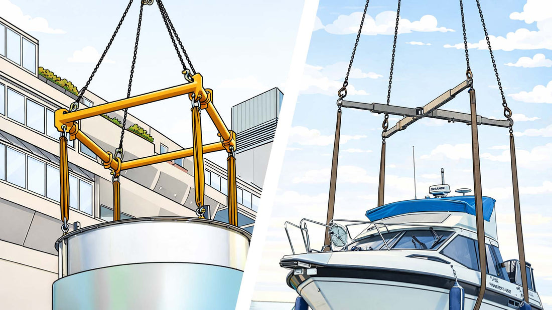 Spreader Frames vs X-Spreader Beams: What’s the Difference on Site?